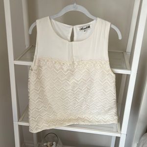 Annabella lace tank top